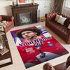 Atletico Madrid Personalized Text Floor Rug Office Rug Suitable for Entryway Balcony Kitchen Playrooms Anti-slip Rug Office home decor