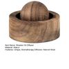 Wooden Essential Oil Diffuser Round Ball Aromatherapy Passive Diffuser for Home Office Bedroom Car Wardrobe Yoga Hall SPA