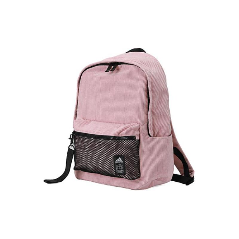 Adidas Polyester Backpack Double-Shoulder Backpack Regular Unisex Pink Adidas GM3590