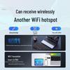 WIFI6 Dual-Band Wireless Network Card 3200M, 5G Gigabit, Driver-Free WiFi Receiver for Laptops & Desktops
