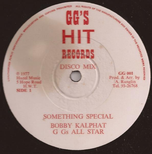 

12inch Record BOBBY KALPHAT Something Special GG001 Hit UK Reggae Ska Dub Used