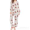 Europe and the United States Hot-selling New Christmas 1D Digital Printing Women's Pajamas Homewear Can Be D Wholesale Set
