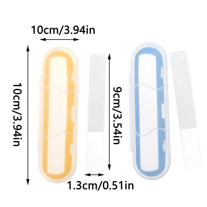 1Pc  Nano Glass Nail File Nail Art Care Buffing Block Manicure File Tools