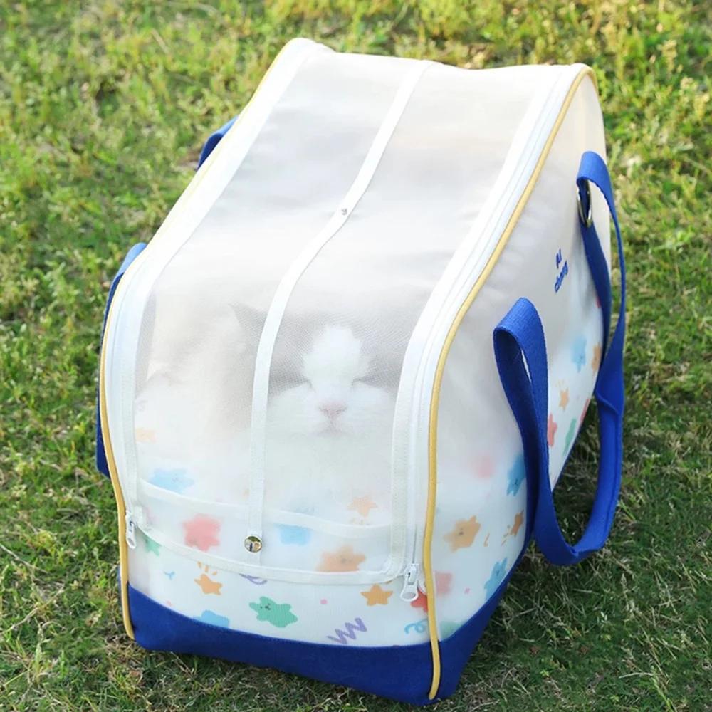 Fashion Sphynx Cat Handbag Travel Bags High Quality Pet Carrier for Cats Kitten Garfield Dog Mascotas Products Transportin Gato