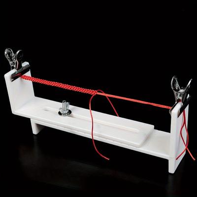 DIY Material Wrapped Hand Rope Weaving Frame, Braided Bracelet Fixing Pad Board Tools