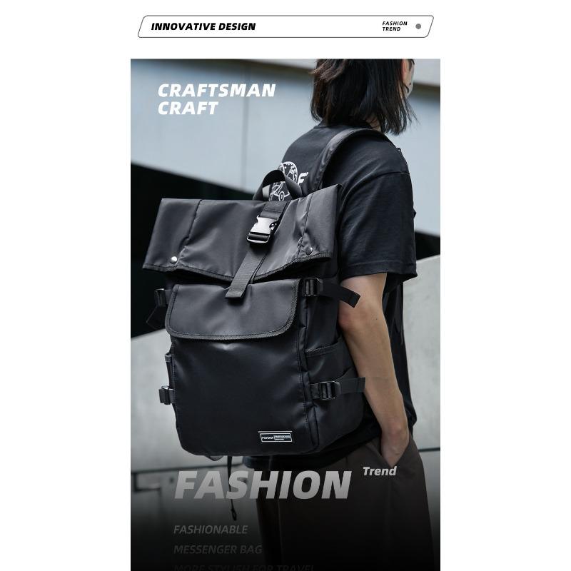 Large Capacity Backpack Men's Computer Backpack Leisure Travel Bag Student Junior High School Bag Men's Bag