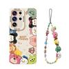 Cartoon avatar mobile phone case with hanging chain, suitable for Samsung S26ultra silicone S25/S24 + cute S23/22 sets
