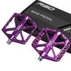 RGO CNC-Aluminiumlegierung Mountainbike-Pedale - Mit Pins für Downhill, Dirt, Slope und XC
