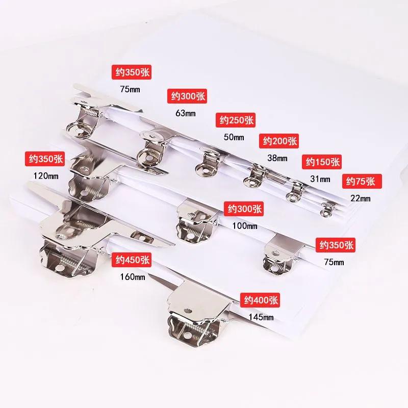 6 Piezas Abrazaderas Redondas de Acero Inoxidable 50 mm Abrazaderas Metálicas Duraderas Sujetadores para Asegurar Papeles Bolsas y Varios Artículos del Hogar