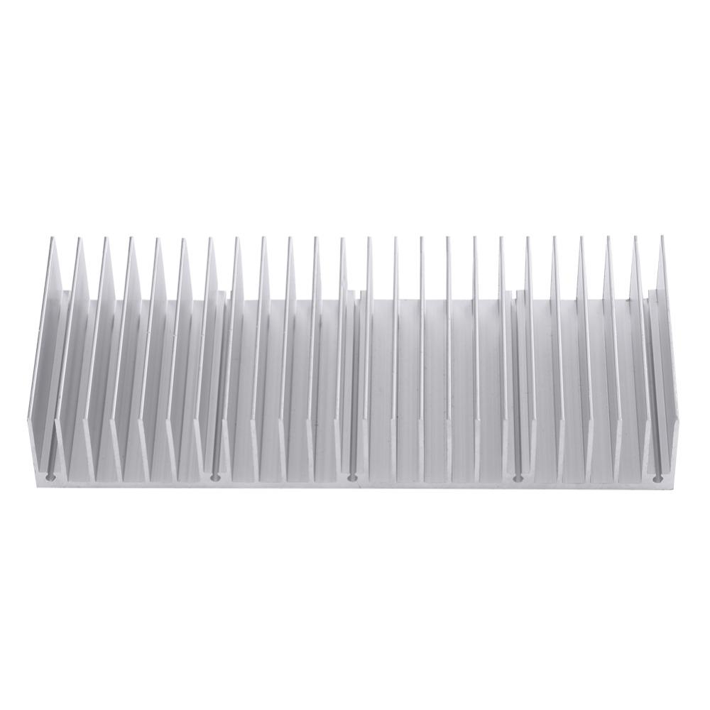 Efficient Cooling 150*60*25mm Heatsink 24 Teeth Silver Heat Sink Cooling Chip LED Cooling