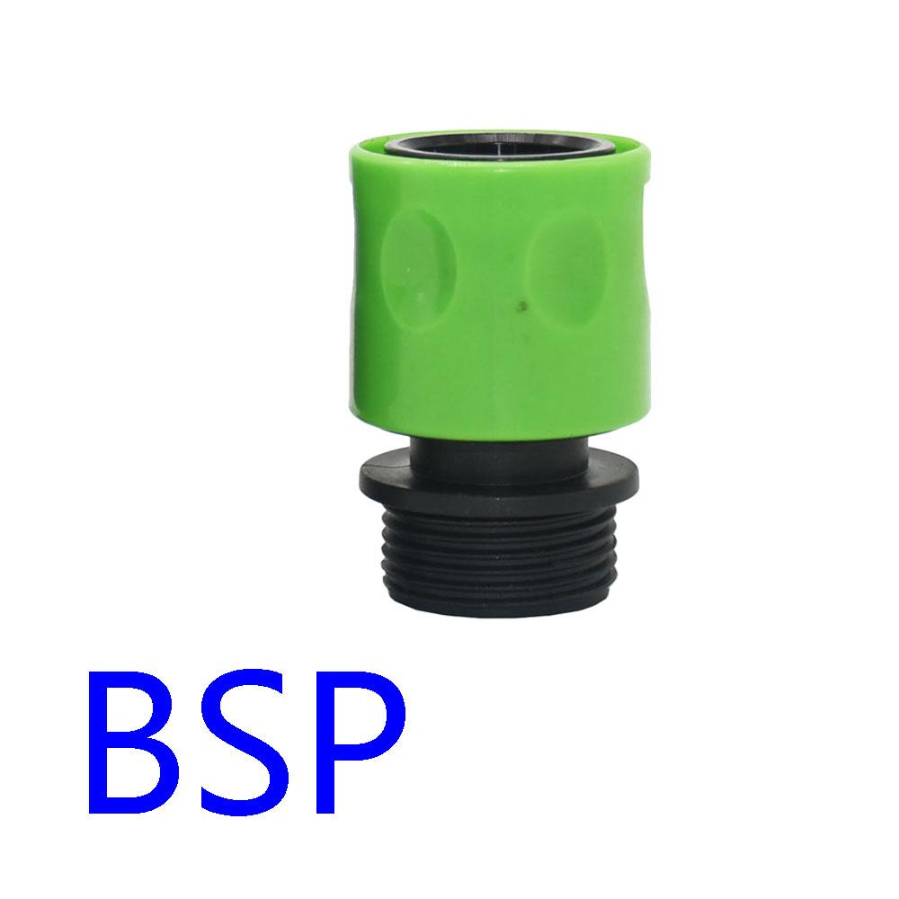 Garden 3/4 Inch Thread Quick Connector Male 3/4 Female Water Gun Connector Watering Hose Fitting 1Pcs