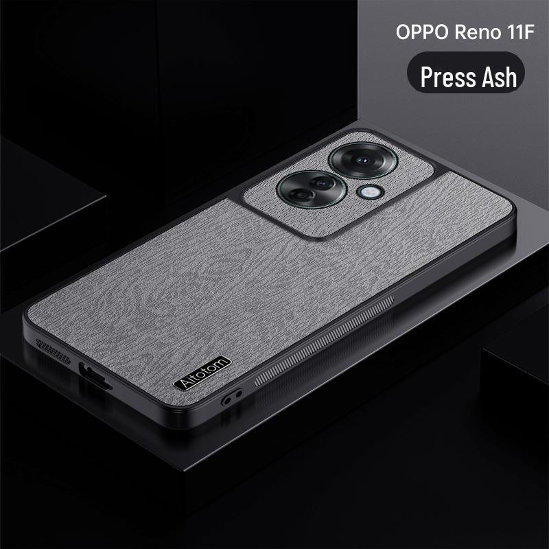 New Reno11F Mobile Phone Case: Simple Foreign Bark Pattern, Anti-Fall Design for Reno11 5 and Reno10p.