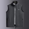 Men's Lambswool Fleece Vest: Warm, Versatile, Sleeveless Outerwear for Autumn and Winter