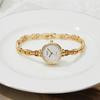 Gedi Womens Vintage Waterproof Quartz Watch With Jewelry Clasp For Elegant Fashion