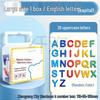 Magnetic Alphabet Stickers: 26 Uppercase & Lowercase Letters for Teaching Aids
