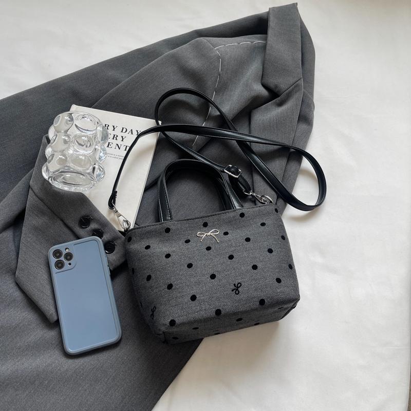 Женская холщовая сумка через плечо — фото 11