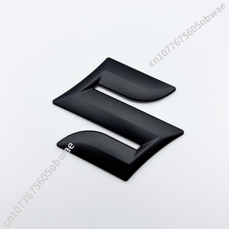 Matowe czarne zamienne logo emblemat na przednią kratkę dla Suzuki Jimny JB74 2013 2021 2022 2023 2025 Logo samochodu akcesoria do kratki maski