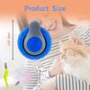 Cat Interactive Ball Toy Electric Cat Ball Toys Automatic Rolling Ball Faux Tail Rechargeable Smart Pet Interactive Toy Dog Cat Training Imitate Mouse