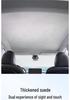Panoramic Sunroof Sunshade: Nano-Adsorption Heat Insulation & Light Blocking Curtain