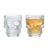 Halloween Gifts Skull Head Shot Glass Cup Creative Clear Crystal Wine Cup  Liquor Whisky Vodka Beer Steins for Party Bar