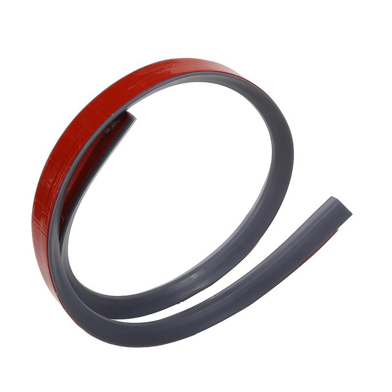 1pcs 1M Bathroom Shower Water Stopper Dam Barrier Seal Strip PVC Self-adhesive Practical Accessories