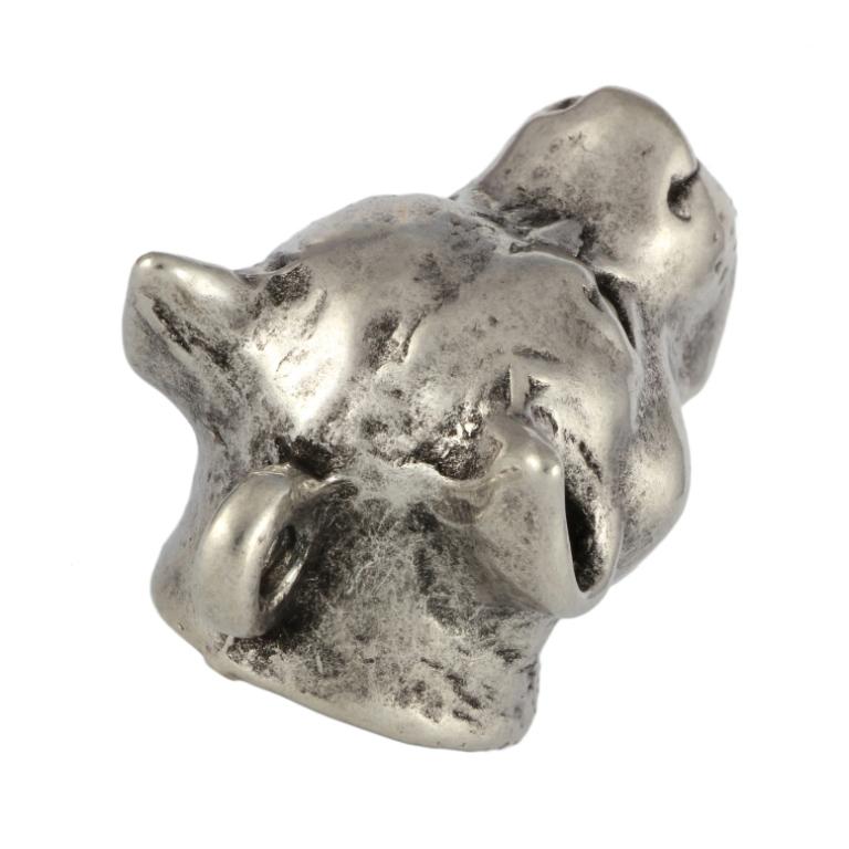 Amerykański Staffordshire Terrier, Amstaff, Amstaf - Posrebrzany Brelok Z Psem, Ozdoba Torebki, Zawieszka Do Plecaka Marki Art-Dog
