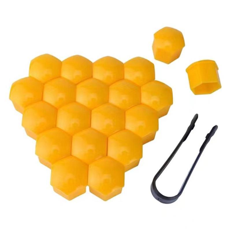 Tapa decorativa para tornillos de neumáticos de automóvil de 17 mm, 19 mm y 21 mm: cubierta protectora para cubo de rueda