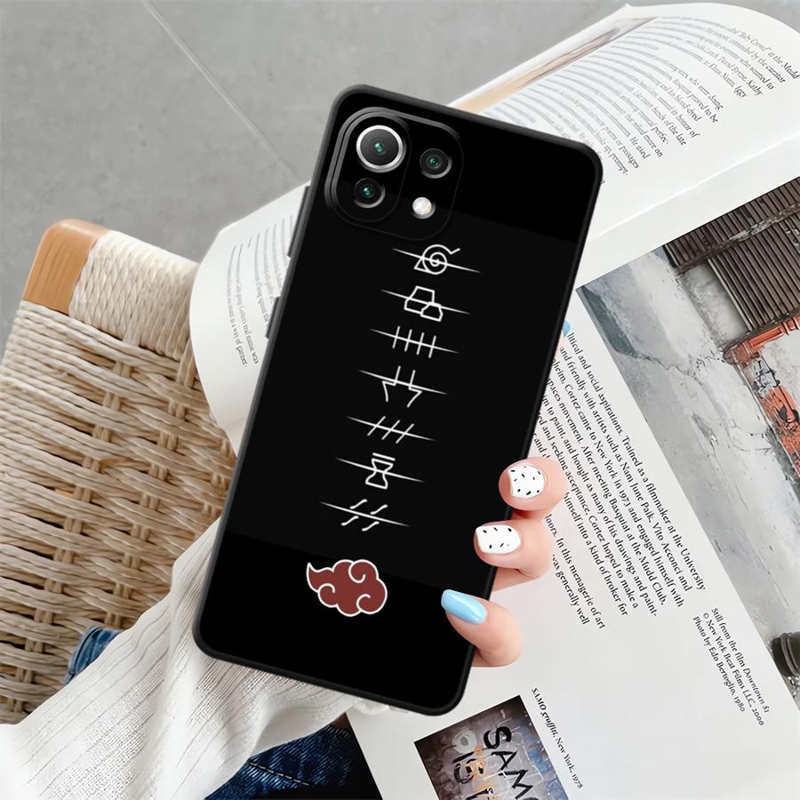 Funda Phone Cover Case for Xiaomi Mi 14 13 Lite 12T Pro 11T 12X 10T 12 15 Pro 11 Anime Narutos Itachi