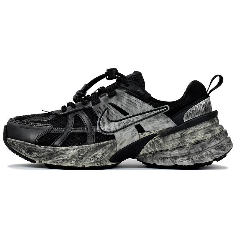 

Nike V2K Run Abrasion Resistant Low top Running Shoes Women s Black Gray FD0736-100(Team96-) 38