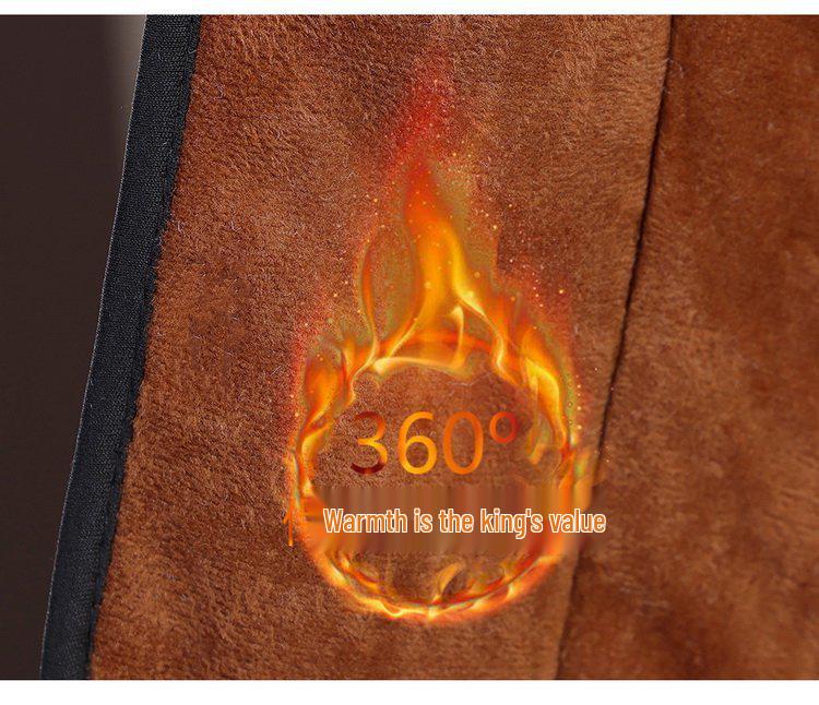 Grandma-Style Sleeveless Cotton Padded Vest with Sleeve Shoulder Protection for Women 2025 - Midlife & Elderly Warmth