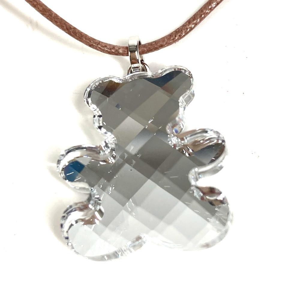 SWAROVSKI 878446 Accessories Teddy Mini Pendant Teddy Bear Necklace