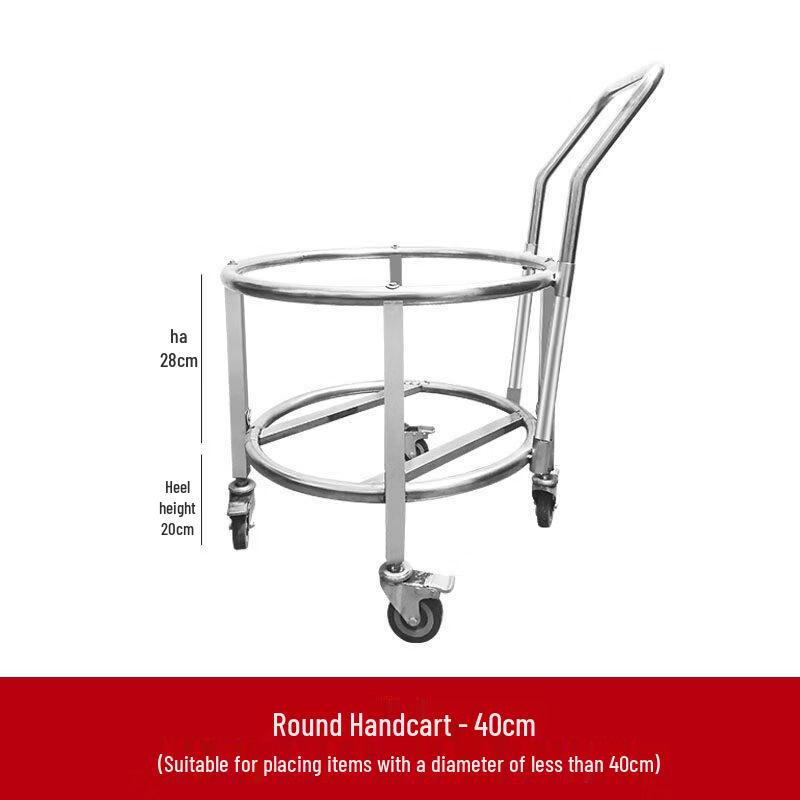 Deer Stainless Steel Soup Pot with Wheels