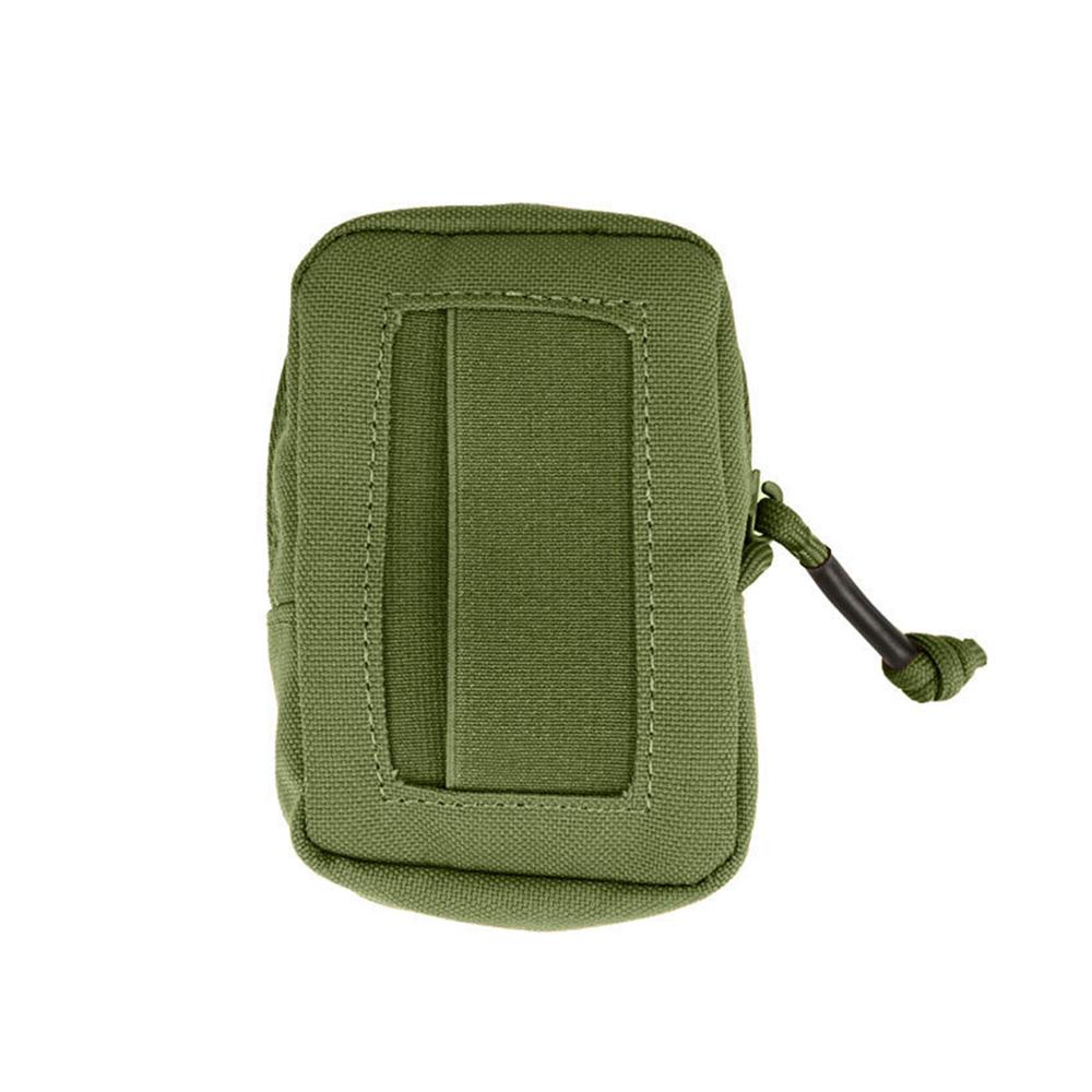 PPE Disposable Glove Pouch Overlapping Elastic Flap Zipper Closure EMT Latex Glove Pouch IFAK Organizer Hunting Accesories OD