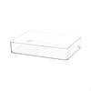 Drawer Organizer, Clear Acrylic Divider Storage Bin for Kitchen, Office 8028 10x10x5.8cm