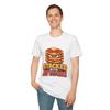 Furious Pancake Breakfast Angry Cartoon Syrup Humor Unisex Softstyle T-Shirt