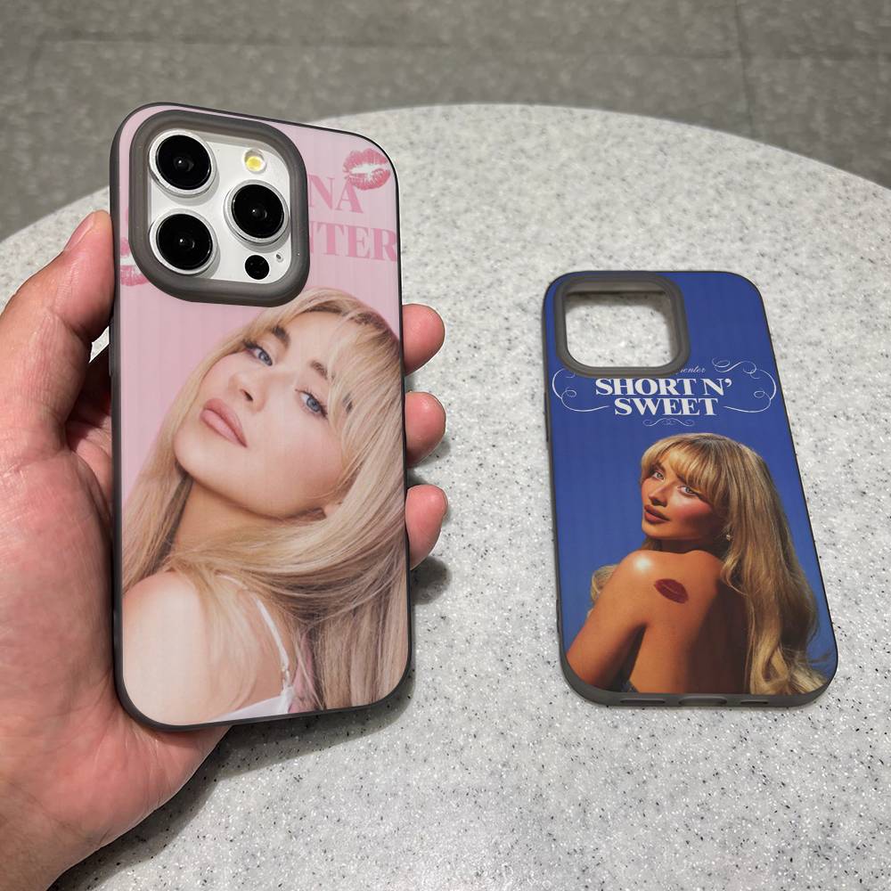 Pop Singer Sabrina Carpenter Phone Case For IPhone 17 16 15 14 Plus 11 12 13 Pro Max Shockproof Protection Soft Back Cover