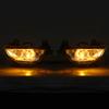 Car Front Bumper Daytime Running Drive Light Turn Signal Indicator Lamp For Mazda 3 Axela 2014 2015 2016 Foglight Foglamp