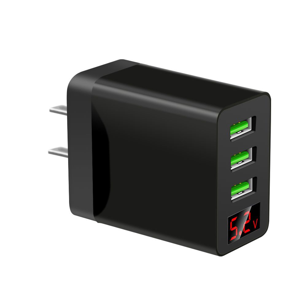 Universal 3 Multi-Ports Fast Quick Charge Adapter USB Transformer Power Supply Charger