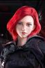 VERYCOOL VCF-2060 1/6 Scale Head Carving, Beautiful Girl Head Sculpt with Long Hair, Fits 12-Inch Female Action Figures (B)