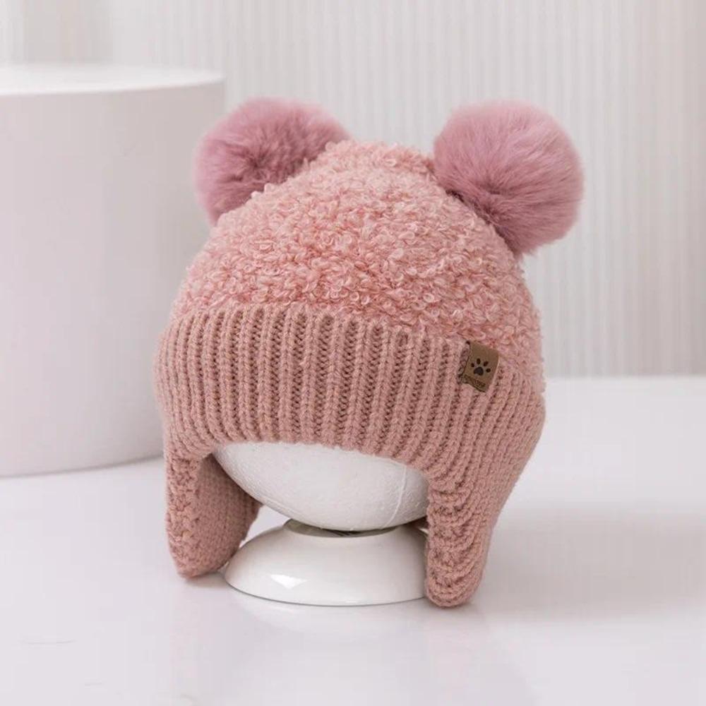 Knitted Baby Hat Warm Beanie Cap Cute Knit  Cap  Boy