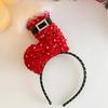 Christmas Sequins Headband Party Costume Hat Party Karaoke Punk Photo Props Cool Party Hat Hair Hoop Photo Props