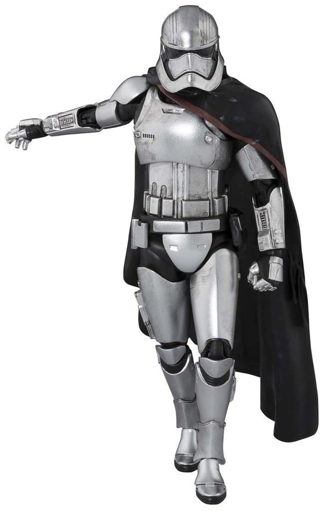 TAMASHII NATIONS Star Wars Captain Phasma 155mm malovaná pohyblivá figurka S.H.Figuarts cca. ABS a PVC