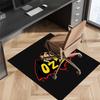 Ozzy Madman2 Printed Absorbent Washable Carpet, Non-Slip Bathroom Mats, Kitchen Rugs, Yoga Mat,Living Room Entrance, Camping Picnic Rugs