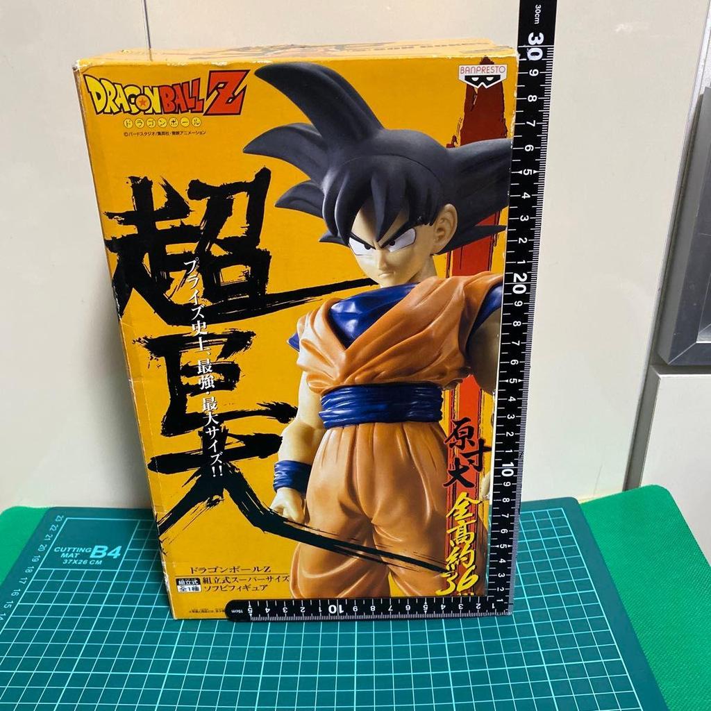 Used [Unopened] Dragon Ball Z Assembly Drawing Super Size Soft Vinyl Figure Son Goku
