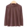 Erkek ve Kız Çocuklar İçin Yarım Yüksek Yaka Termal Polar İçlik Üst, İlkbahar, Sonbahar ve Kış Sıcaklığı İçin İç Giyim