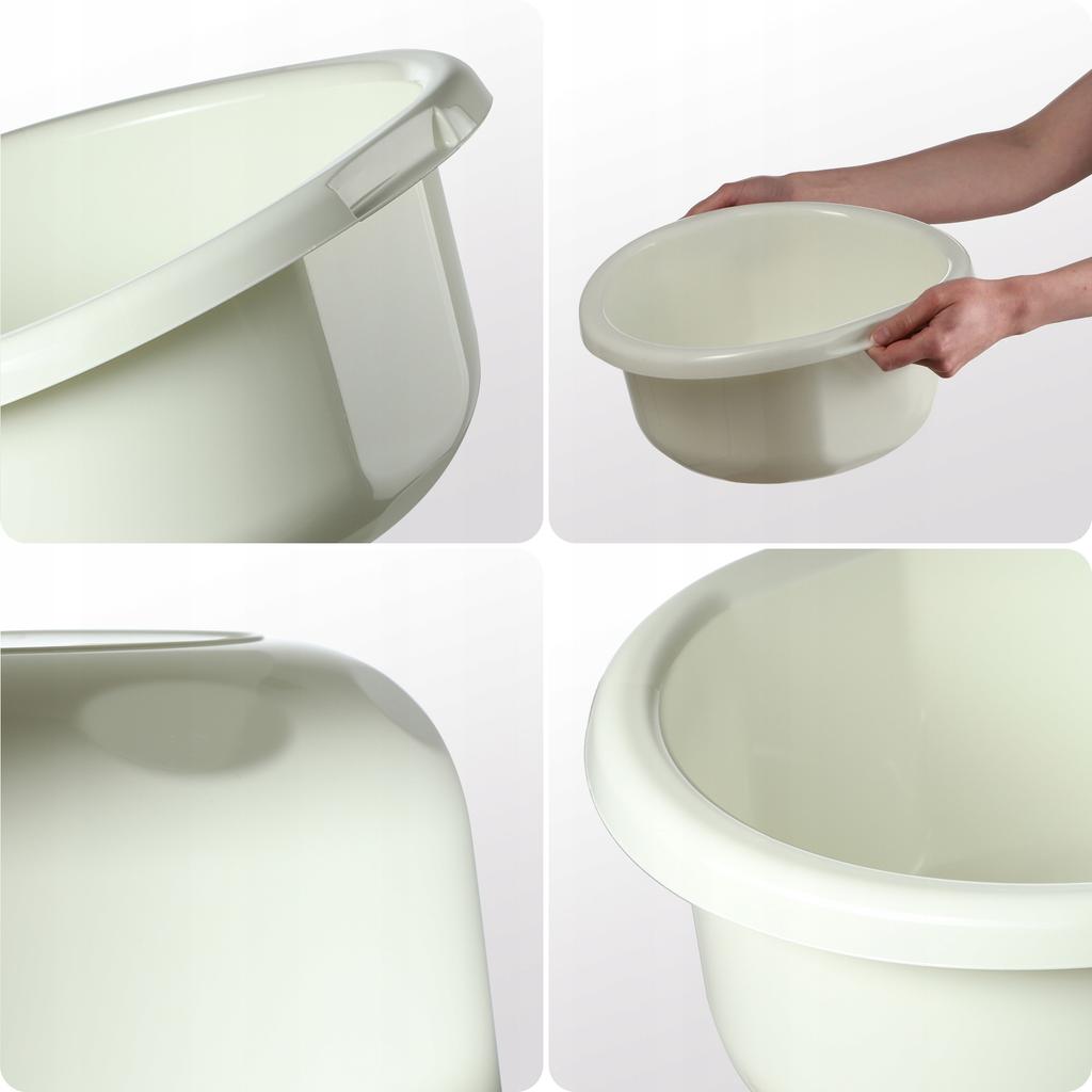 KADAX Miska Plastikowa Okrągła miednica 