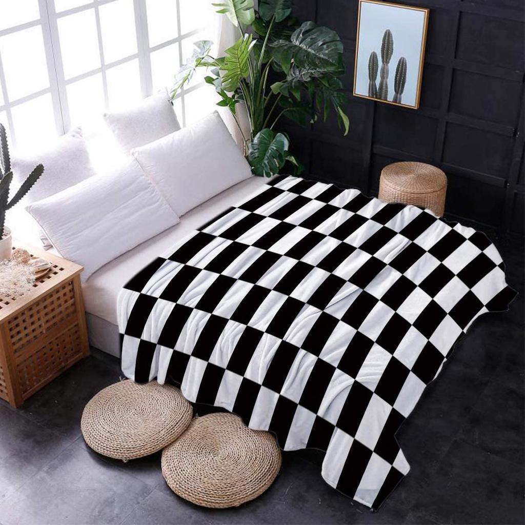 Flannel Fleece Bed Blankets Lightweight Cozy Throw Blanket for Couch Sofa Bedroom Adults Kids,Fire Basketball Twin Size 40"x50"