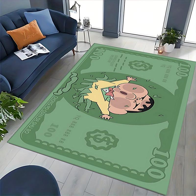 1pc Anime Cartoon Design Chair Mat - Festival Gift for Office, Home Decor, Living Room, Bedroom, Game Room - Anti-Slip Carpet with "Chong Po Qian De S