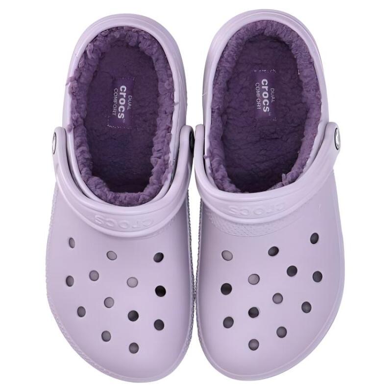 Crocs Comfortable Simple Hole Shoes Women's Purple