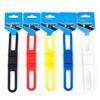 5 Pezzi Fasce in Silicone per Biciclette Cintura Fissa in Silicone Supporto Torcia per Ciclismo Supporto Torcia per Biciclette Fasce Elastiche Bende